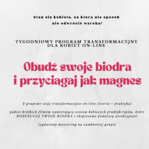 Obudź swoje biodra - program dla kobiet on-line